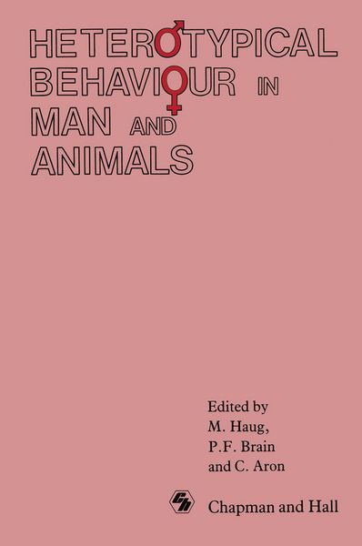 Produktbild: Heterotypical Behaviour in Man and Animals