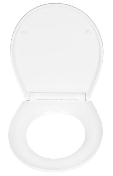 Produktbild: Premium WC-Sitz Mod. White Marble mit Relief, mit Absenkautomatik