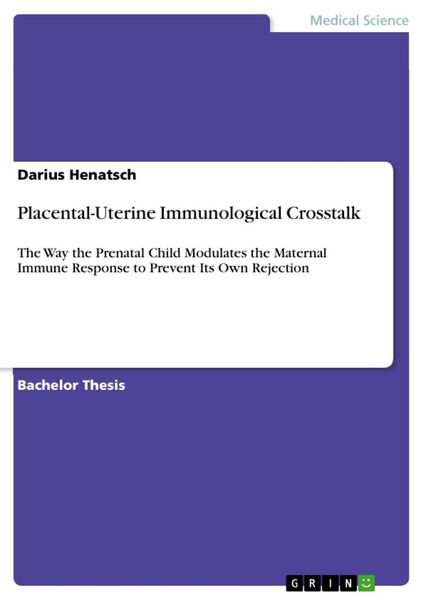 Produktbild: Placental-Uterine Immunological Crosstalk