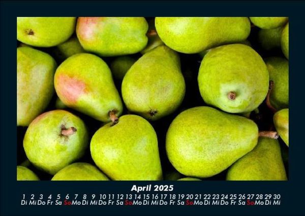 Produktbild: Fr&uuml;chte 2025 Fotokalender DIN A5