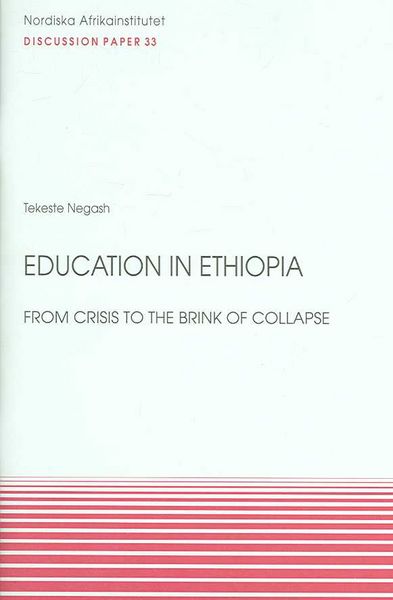 Produktbild: Education in Ethiopia: From Crisis to the Brink of Collapse