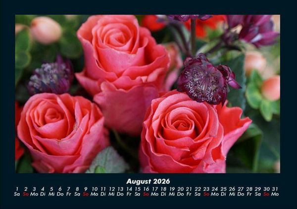 Produktbild: Blumentr&auml;ume 2026 Fotokalender DIN A4
