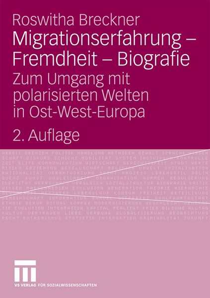 Produktbild: Migrationserfahrung - Fremdheit - Biografie