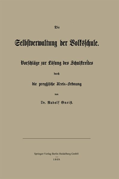 Produktbild: Die Selbstverwaltung der Volksschule