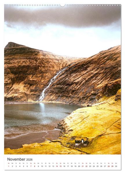 Produktbild: F&auml;r&ouml;er - Die Schafsinseln im Norden. (hochwertiger Premium Wandkalender 2026 DIN A2 hoch), Kunstdruck in Hochglanz