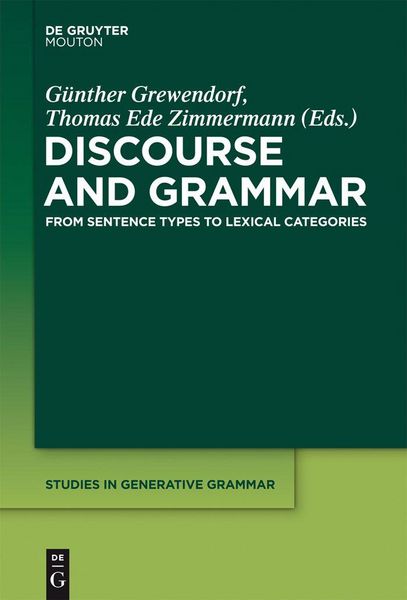 Produktbild: Discourse and Grammar