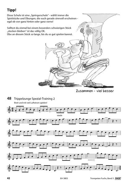 Produktbild: Trompeten Fuchs Band 3