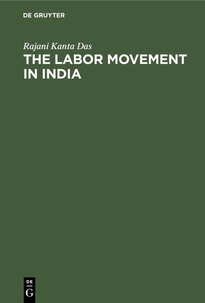 Produktbild: The Labor Movement in India