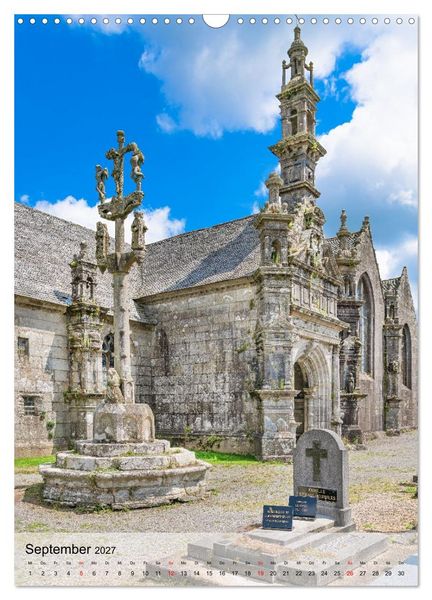 Produktbild: Kalvarien in der Bretagne (Wandkalender 2027 DIN A3 hoch), CALVENDO Monatskalender