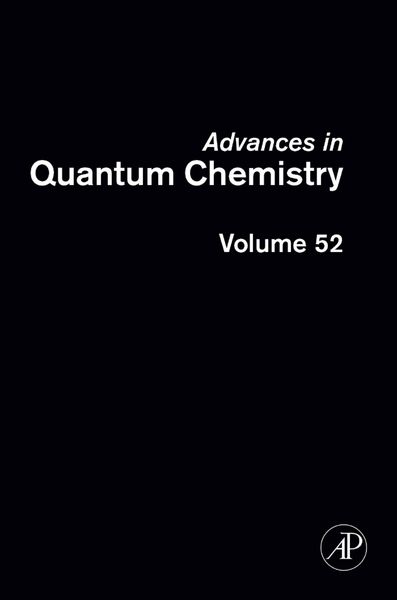 Produktbild: Advances in Quantum Chemistry