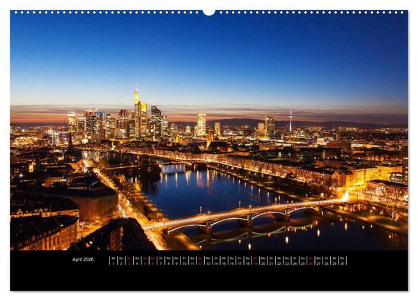 Produktbild: Frankfurt (Wandkalender 2026 DIN A2 quer), CALVENDO Monatskalender