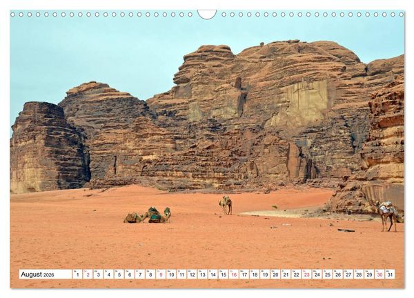 Produktbild: JORDANIEN, Faszination Nahost (Wandkalender 2026 DIN A3 quer), CALVENDO Monatskalender