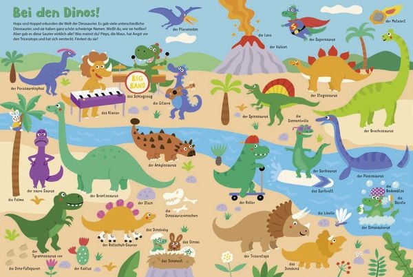 Produktbild: Dinos, Feen und Weltraumhelden: Mein kunterbuntes Bildw&ouml;rterbuch