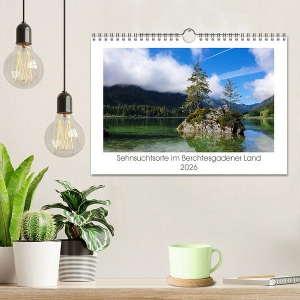 Produktbild: Sehnsuchtsorte im Berchtesgadener Land (Wandkalender 2026 DIN A4 quer), CALVENDO Monatskalender