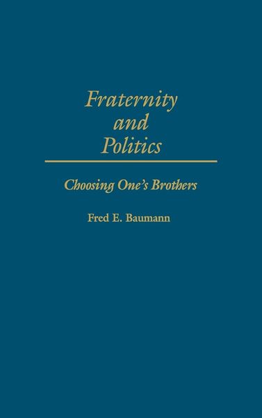 Produktbild: Fraternity and Politics