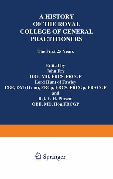 Produktbild: A History of the Royal College of General Practitioners