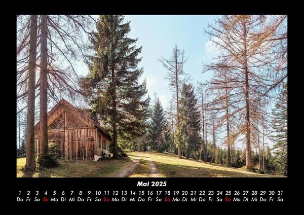 Produktbild: Waldzauber 2025 Fotokalender DIN A3