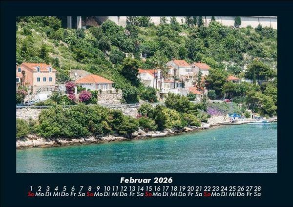 Produktbild: Kroatien 2026 Fotokalender DIN A5