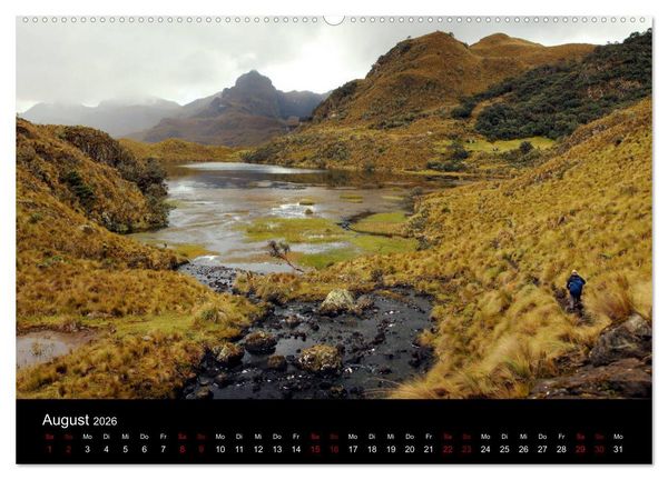 Produktbild: Ama la Vida Ecuador (Wandkalender 2026 DIN A2 quer), CALVENDO Monatskalender