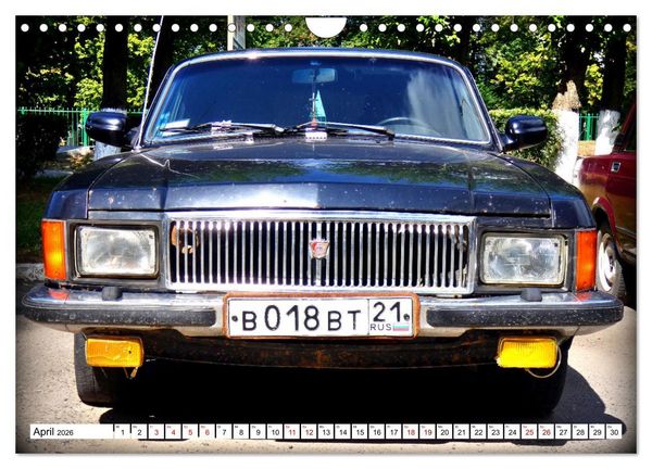 Produktbild: WOLGA - Auto-Legende der UdSSR (Wandkalender 2026 DIN A4 quer), CALVENDO Monatskalender