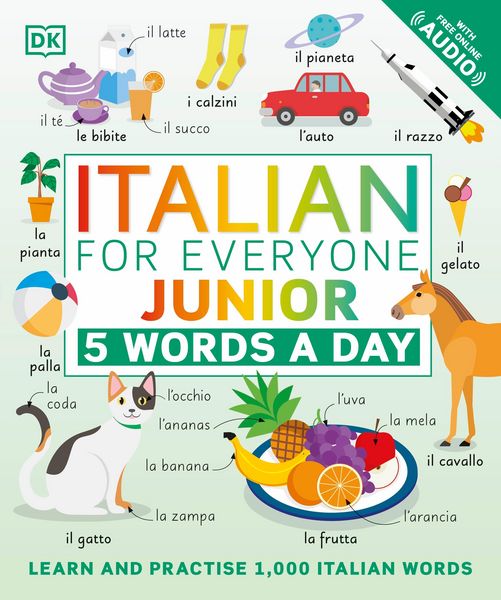 Produktbild: Italian for Everyone Junior 5 Words a Day