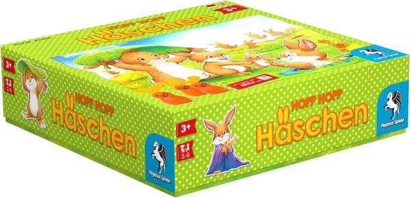 Produktbild: Pegasus - Hopp Hopp Häschen, Kinderspiel, Lernspiel