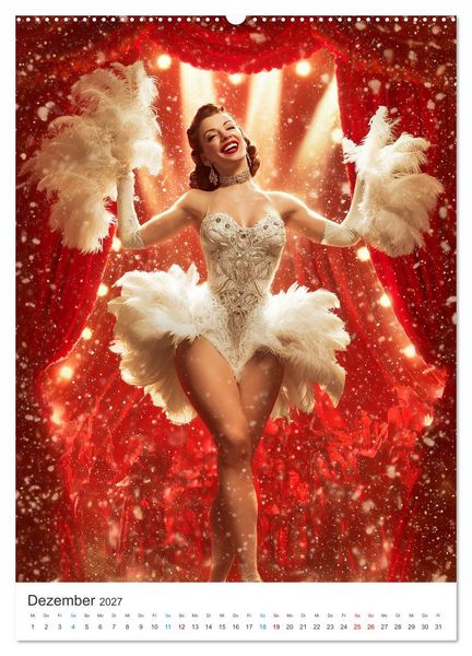 Produktbild: The Art of Burlesque (hochwertiger Premium Wandkalender 2027 DIN A2 hoch), Kunstdruck in Hochglanz