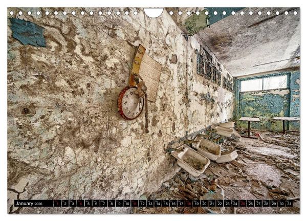 Produktbild: Chernobyl - The exclusion zone (Wall Calendar 2026 DIN A4 landscape), CALVENDO 12 Month Wall Calendar
