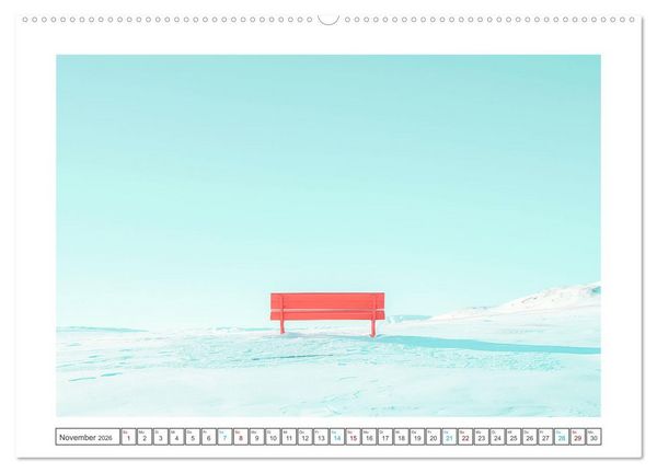 Produktbild: Verzerrte Wirklichkeiten (Wandkalender 2026 DIN A2 quer), CALVENDO Monatskalender