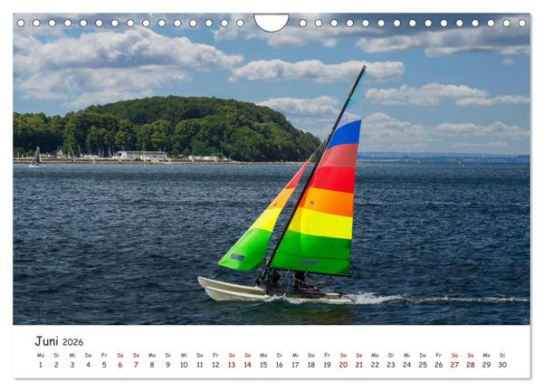 Produktbild: Travem&uuml;nder Woche vom Windjammer aus (Wandkalender 2026 DIN A4 quer), CALVENDO Monatskalender