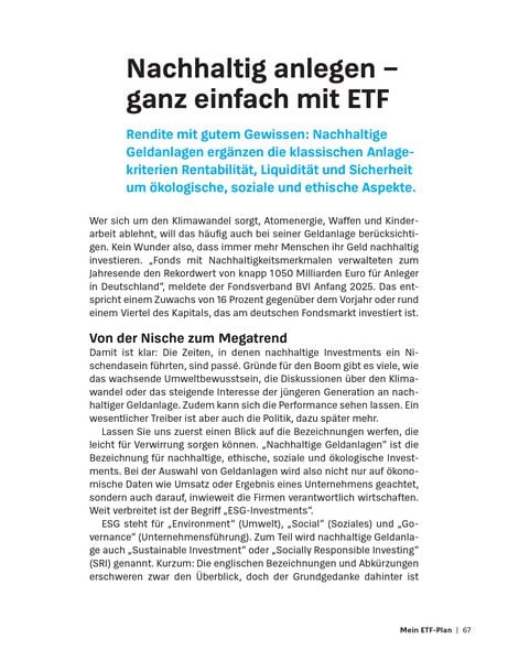 Produktbild: Anlegen mit ETF
