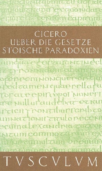 Produktbild: De legibus / &Uuml;ber die Gesetze