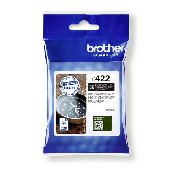 Produktbild: BROTHER Tintenpatronen/Druckk&ouml;pfe f&uuml;r Inkjetdrucker/Multifunktionsger&auml;te