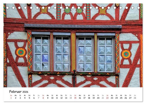 Produktbild: Blickf&auml;nge - Fenster und T&uuml;ren (Tischkalender 2026 DIN A5 quer), CALVENDO Monatskalender