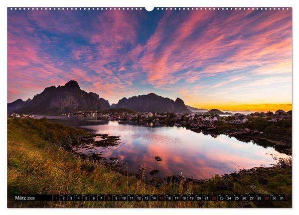 Produktbild: Faszinierende Orte (Wandkalender 2026 DIN A2 quer), CALVENDO Monatskalender