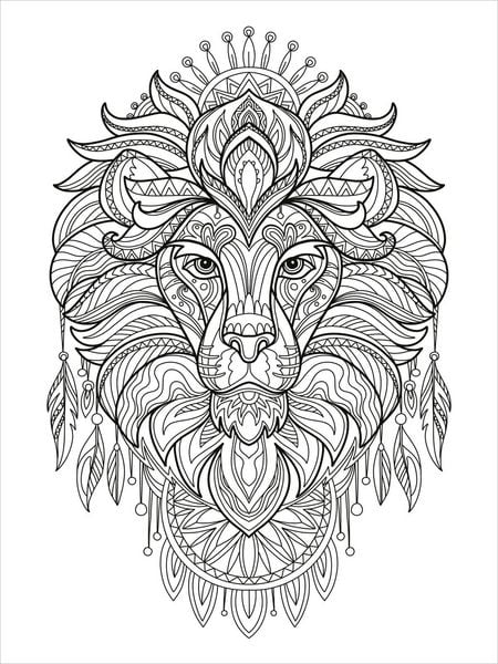 Produktbild: Mein Mandala-Tier-Malbuch &ndash; Magische Zaubertiere