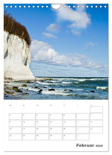 Produktbild: Typisch R&uuml;gen / Planer (Wandkalender 2026 DIN A4 hoch), CALVENDO Monatskalender
