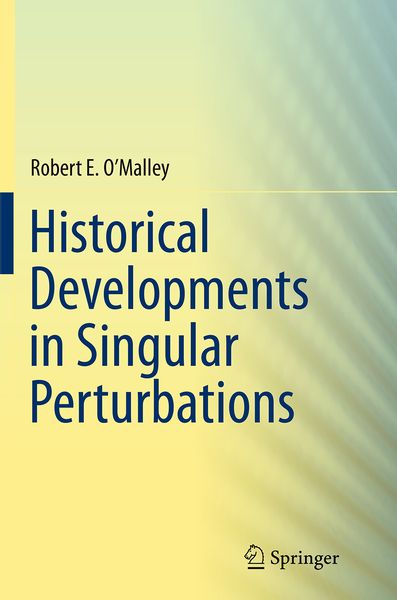 Produktbild: Historical Developments in Singular Perturbations
