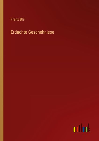 Produktbild: Erdachte Geschehnisse