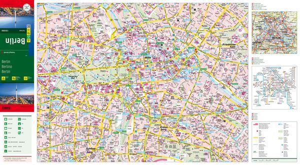 Produktbild: Freytag & berndt Innenstadtplan Berlin 1:10.000