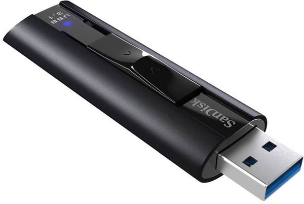 SanDisk Cruzer Extreme PRO® USB-Stick 128GB Schwarz SDCZ880-128G-G46 USB 3.2 Gen 2 (USB 3.1)
