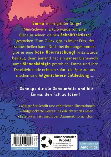 Produktbild: Emma & Tartufo 2: Der r&auml;tselhafte Bienen-Klau