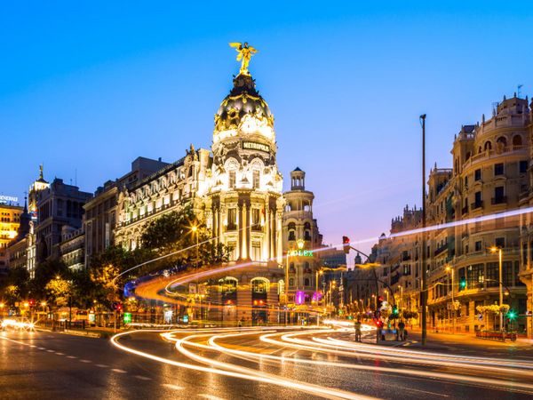 Produktbild: CALVENDO Puzzle Madrid bei Nacht 1000 Teile Lege-Gr&ouml;&szlig;e 640 x 480 cm Foto-Puzzle Bild von Matteo Colombo