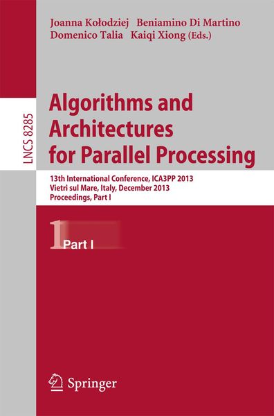 Produktbild: Algorithms and Architectures for Parallel Processing
