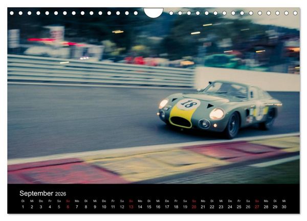 Produktbild: Vintage Racing, historischer Motorsport (Wandkalender 2026 DIN A4 quer), CALVENDO Monatskalender
