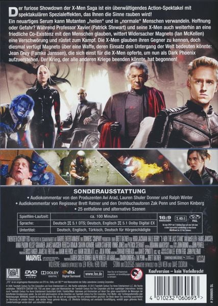 Produktbild: X-Men 3 - Der letzte Widerstand