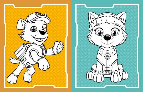 Produktbild: PAW Patrol 3-in-1 Malbuch I Ab 4 Jahren