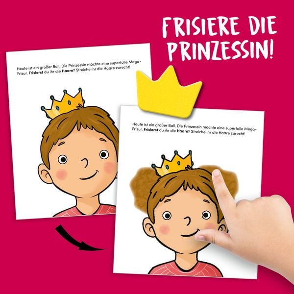 Produktbild: Feier mit der Prinzessin. Das Wassermalbuch zum Mitmachen