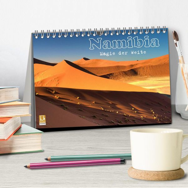 Produktbild: Namibia - Magie der Weite (Tischkalender 2026 DIN A5 quer), CALVENDO Monatskalender