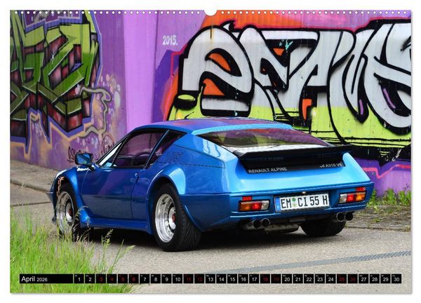 Produktbild: Renault Alpine A310 V6 (hochwertiger Premium Wandkalender 2026 DIN A2 quer), Kunstdruck in Hochglanz